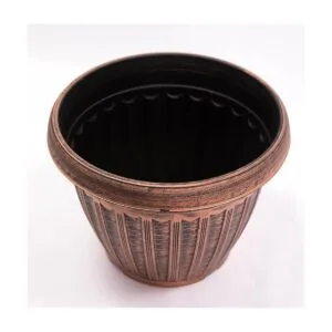 Florero estilo medieval de 12 pulgadas urna con charola_2