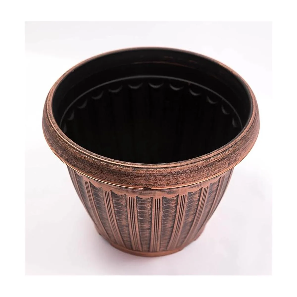 Florero estilo medieval de 12 pulgadas urna con charola_2