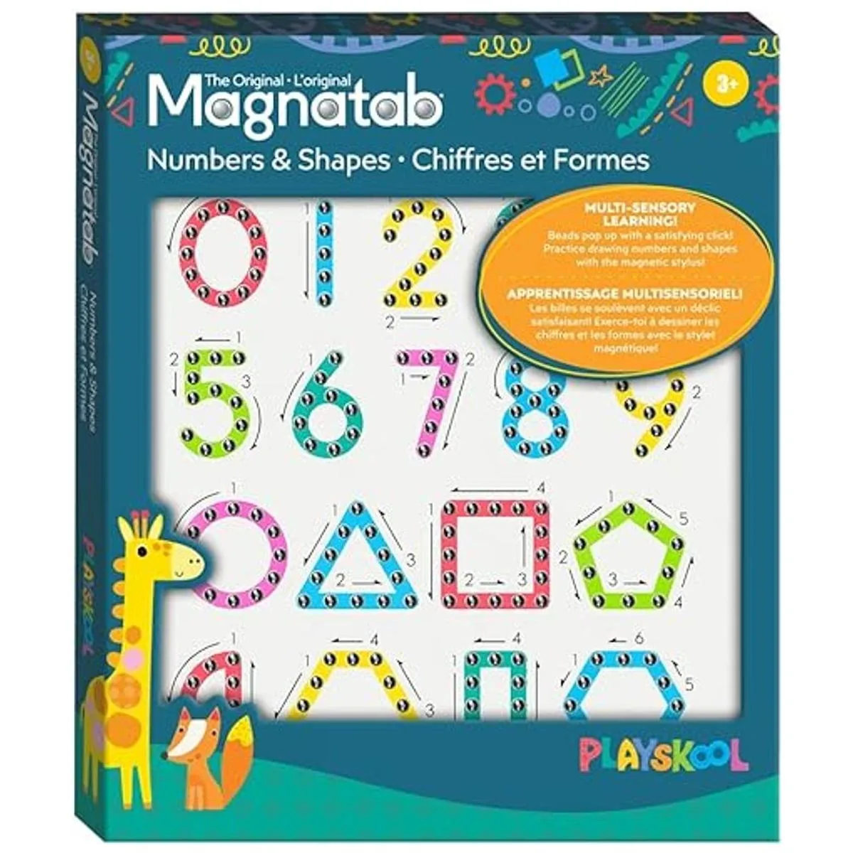 Magnatab Números y formas Playskool Herramienta de dibujo_1