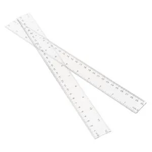 PINGEUI Paquete de 100 reglas de medición transparentes de_6