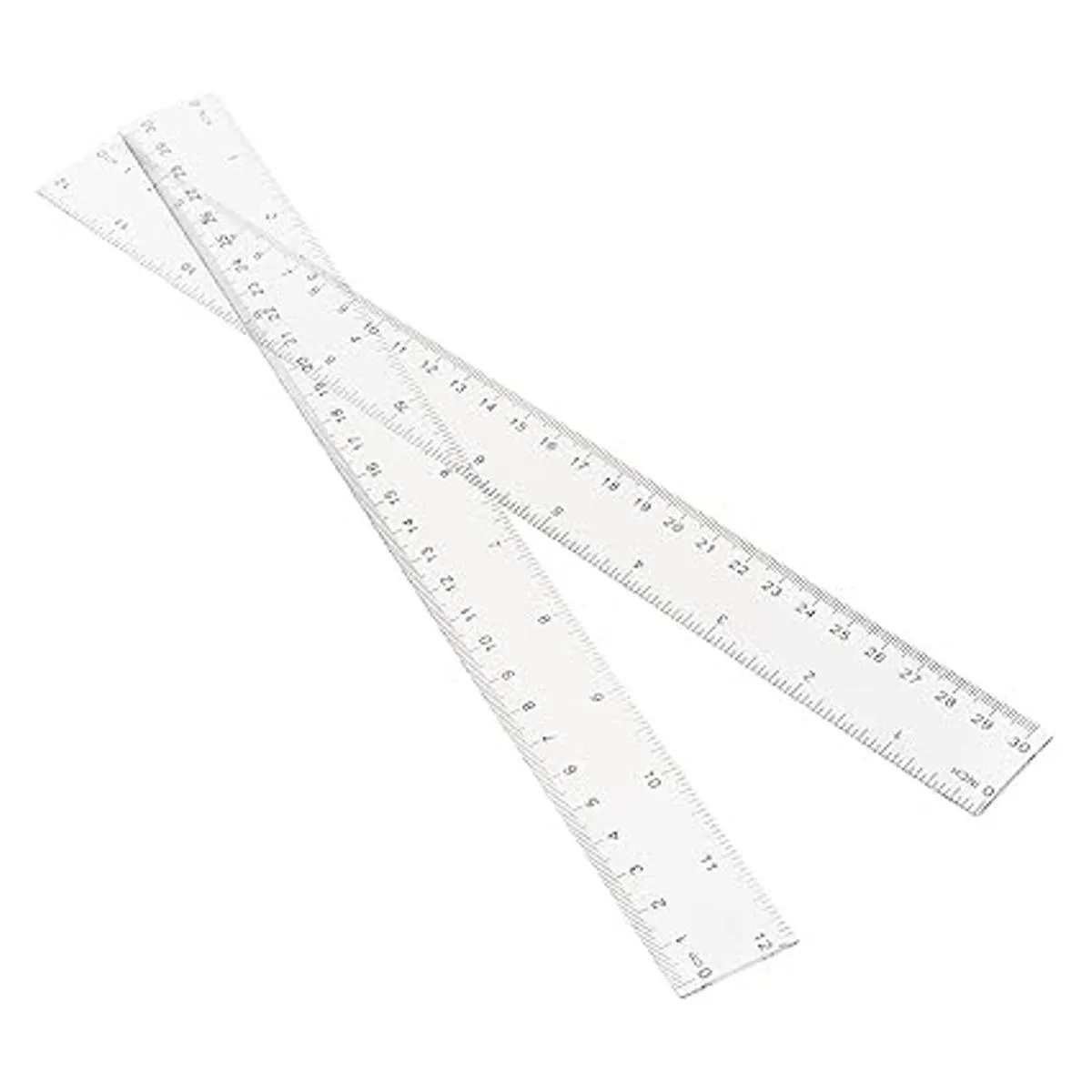 PINGEUI Paquete de 100 reglas de medición transparentes de_6