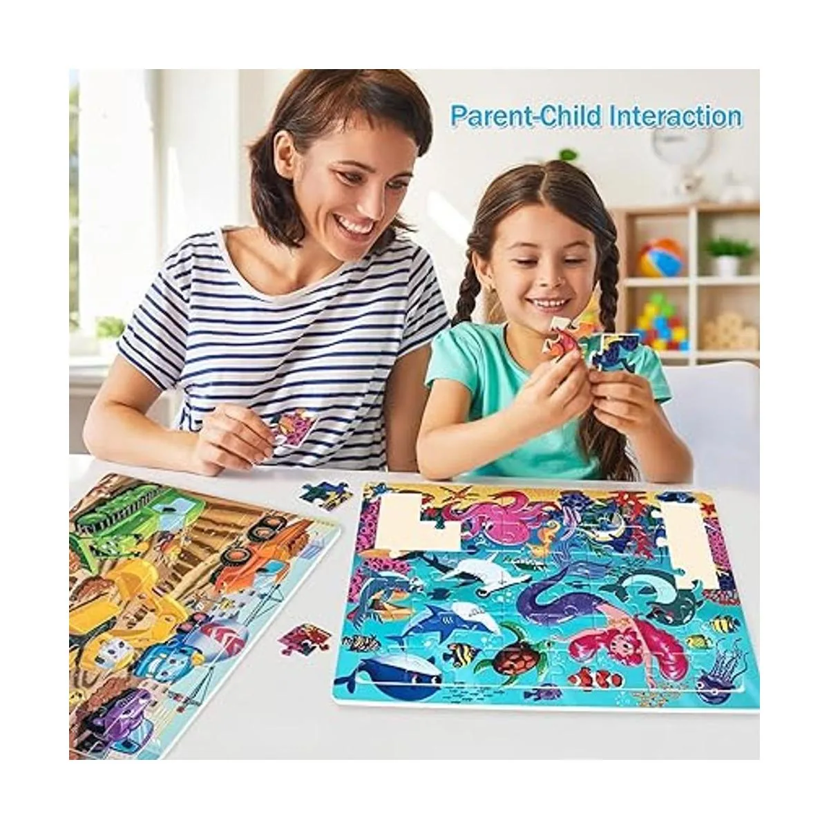 Rompecabezas para niños de 3 a 5 años 4 a 8 años_3