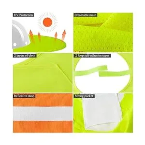 Paquete de 6 protectores solares para el cuello de malla_4