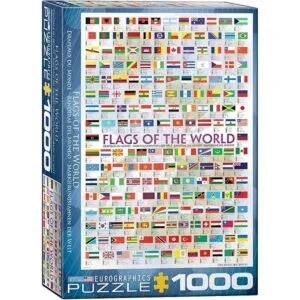 EuroGraphics Banderas del mundo Puzzle 1000 piezas_1