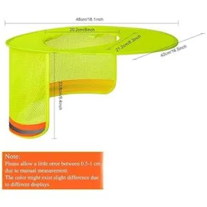 Paquete de 6 protectores solares para el cuello de malla_2