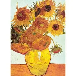 Eurographics Doce girasoles por Van Gogh 1000 piezas Puzzle_2