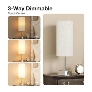 Lámparas de mesa táctiles para dormitorio mesita de_3