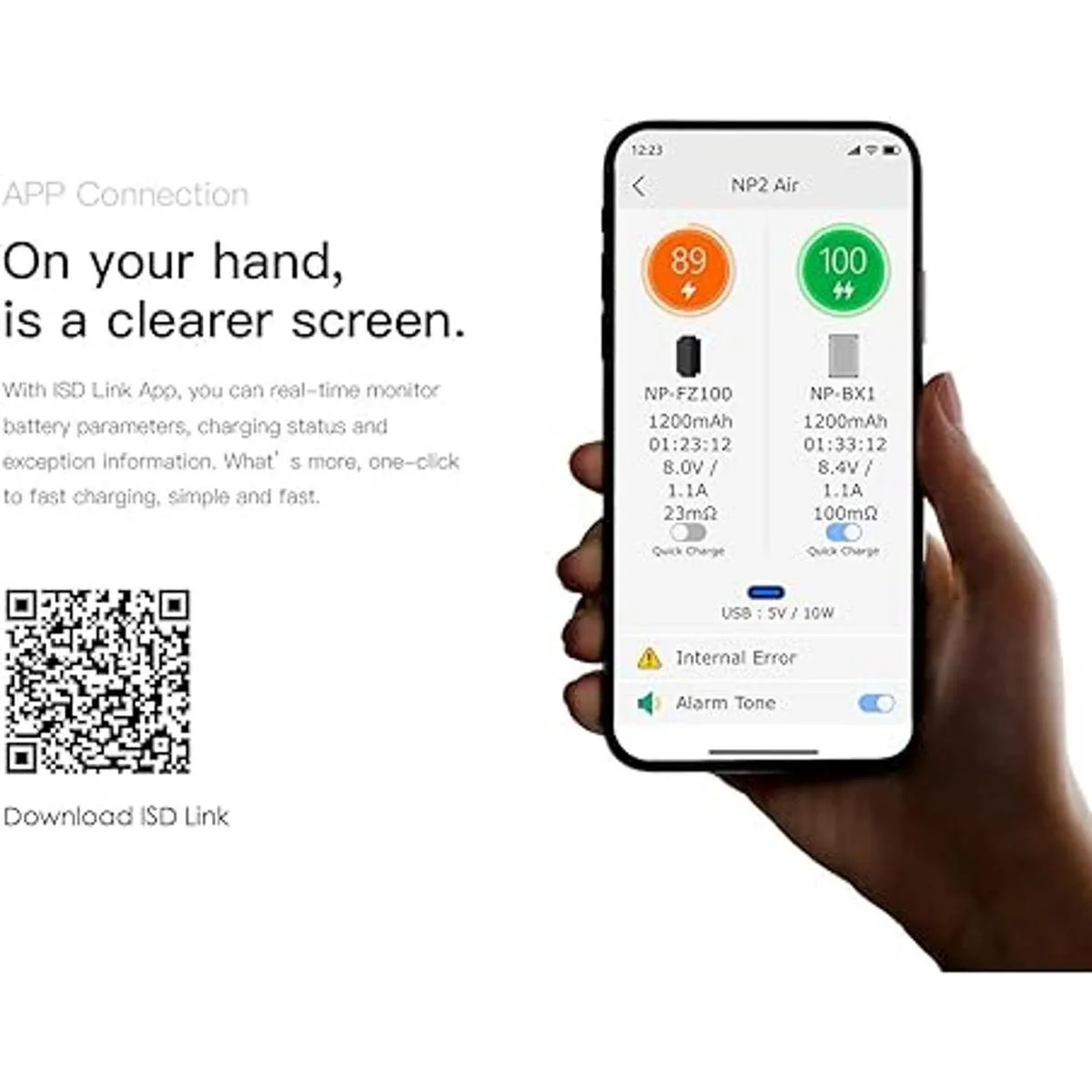 ISDT NP2 AIR NPFZ100 NPFW50 NPBX1 Juego de cargador de_6