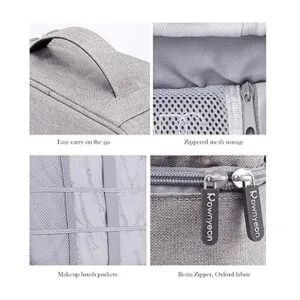 Rownyeon Fundas de tren de maquillaje bolsa de_4