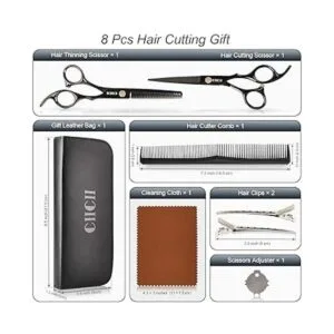 CIICII Juego de tijeras profesionales para peluquería_6