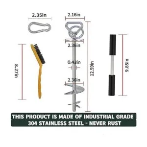 Estaca de amarre para perros estaca para perros de_2