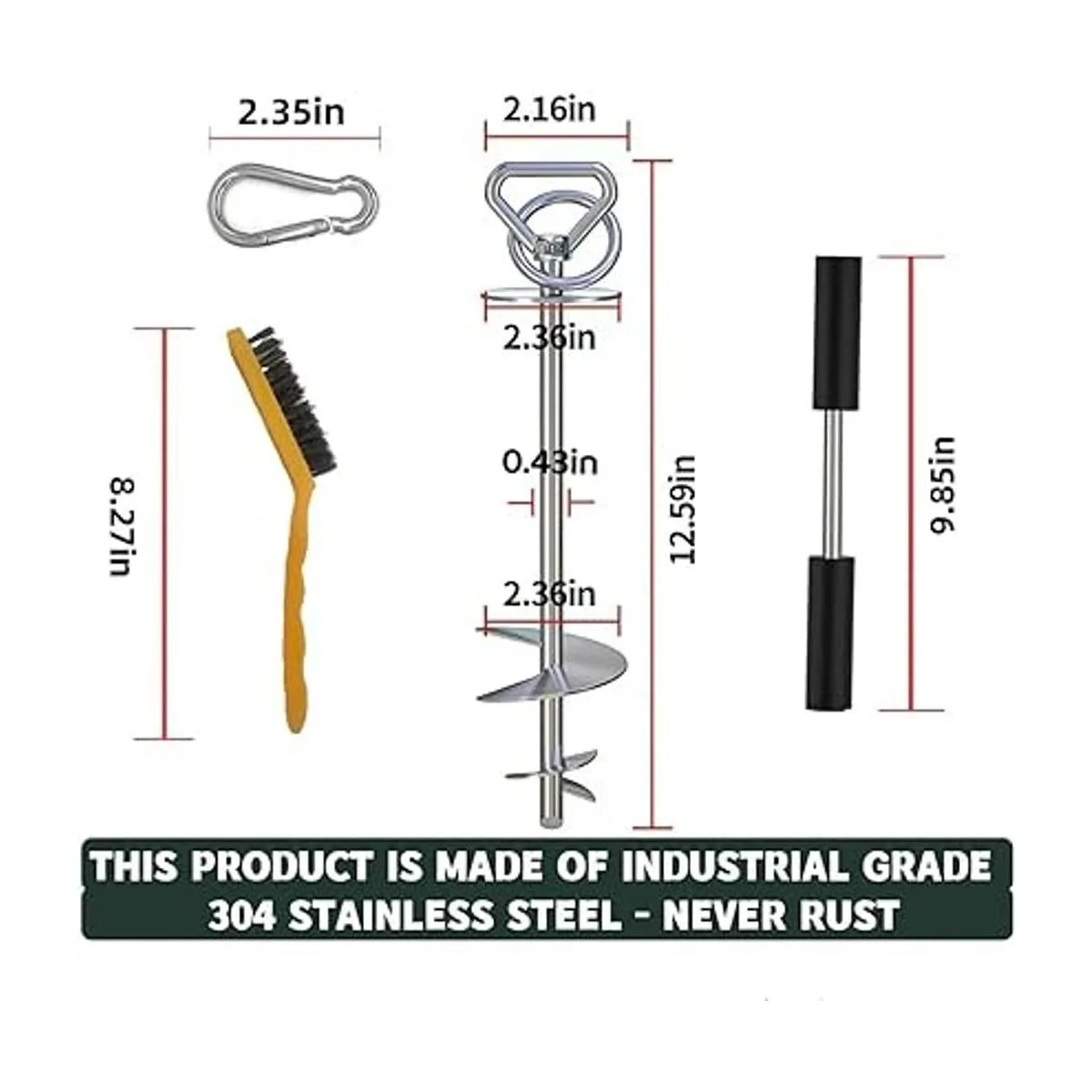 Estaca de amarre para perros estaca para perros de_2