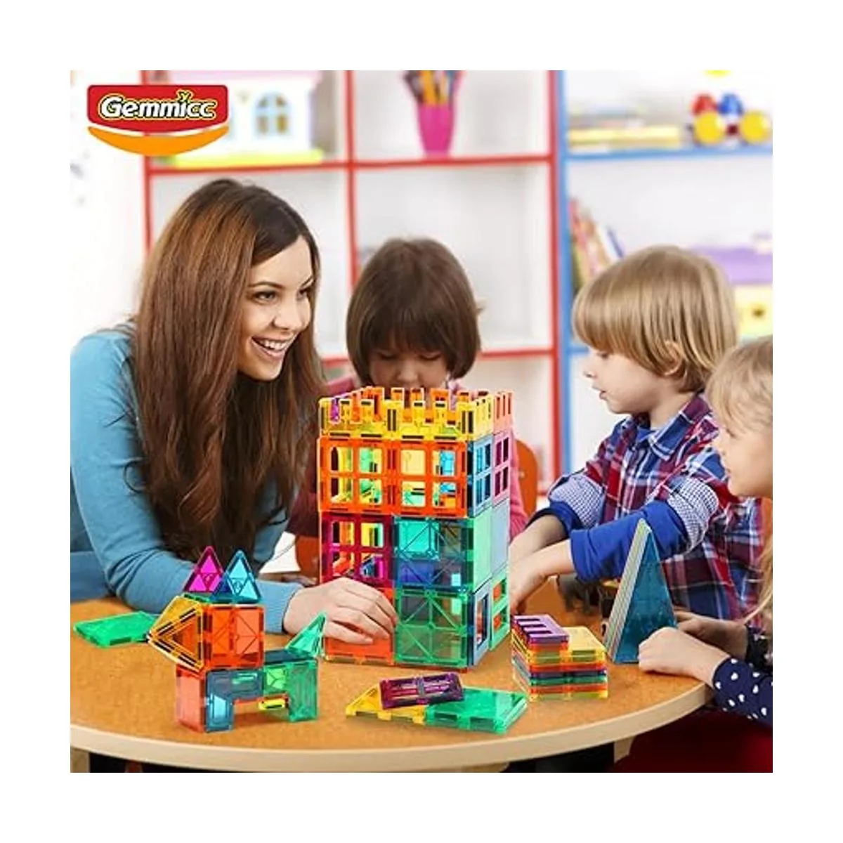 Gemmicc Bloques de construcción de azulejos magnéticos_3