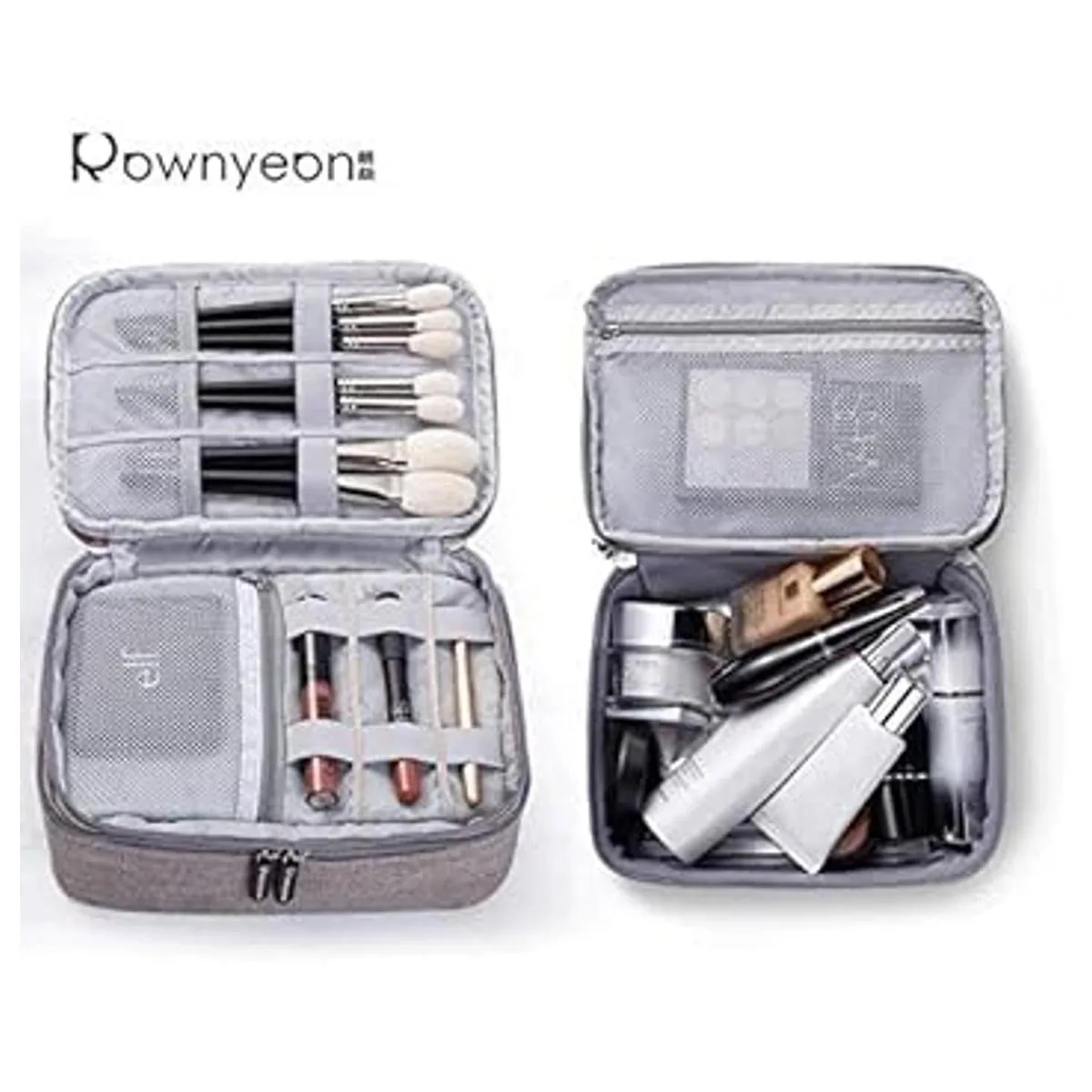 Rownyeon Fundas de tren de maquillaje bolsa de_3