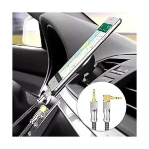 EMK Cable auxiliar de ángulo recto cable de audio estéreo_2