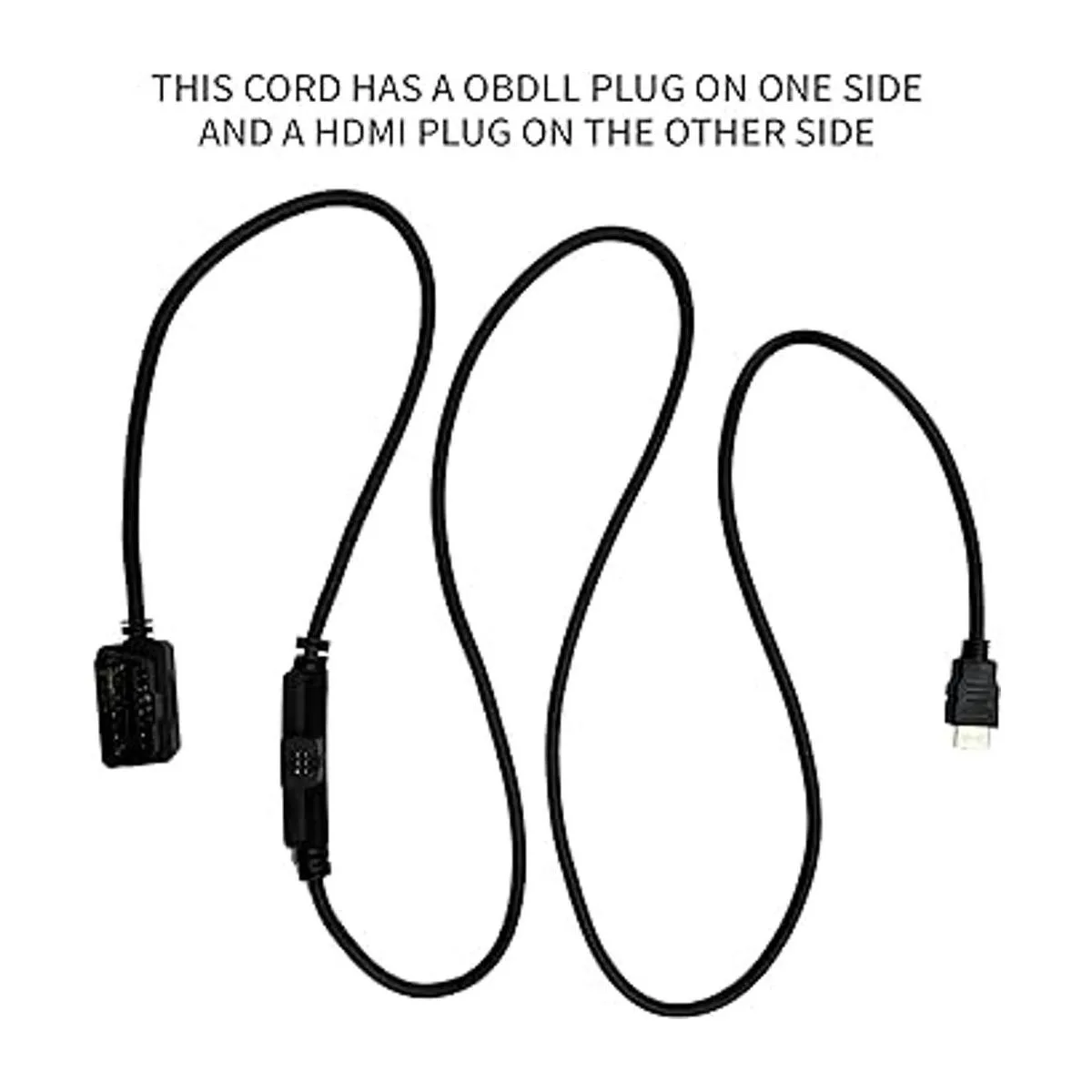 OBDII Cable de repuesto adaptador HDMI para monitor Edge_5