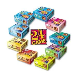 24 Game Juego de cartas de matemáticas de 96 cartas_2