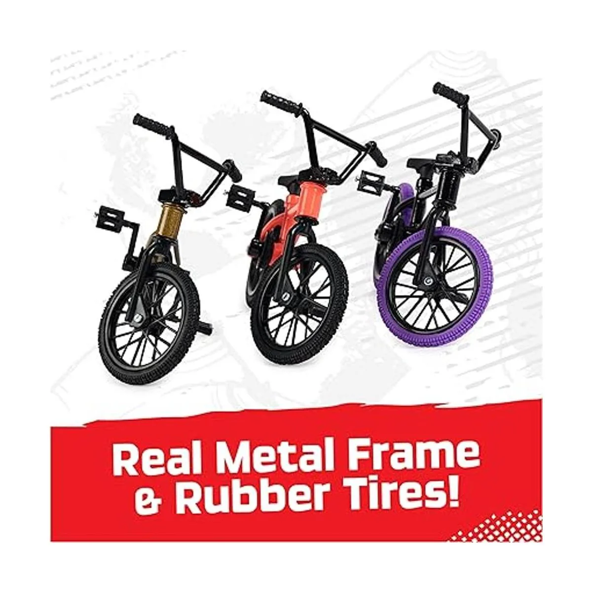 TECH DECK BMX Paquete de 3 bicicletas de dedo_3