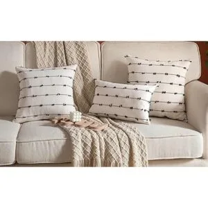 Fundas de almohada bohemias de 18 x 18 pulgadas color_6