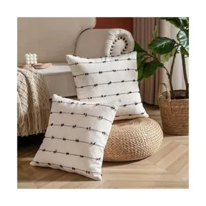 Fundas de almohada bohemias de 18 x 18 pulgadas color_2