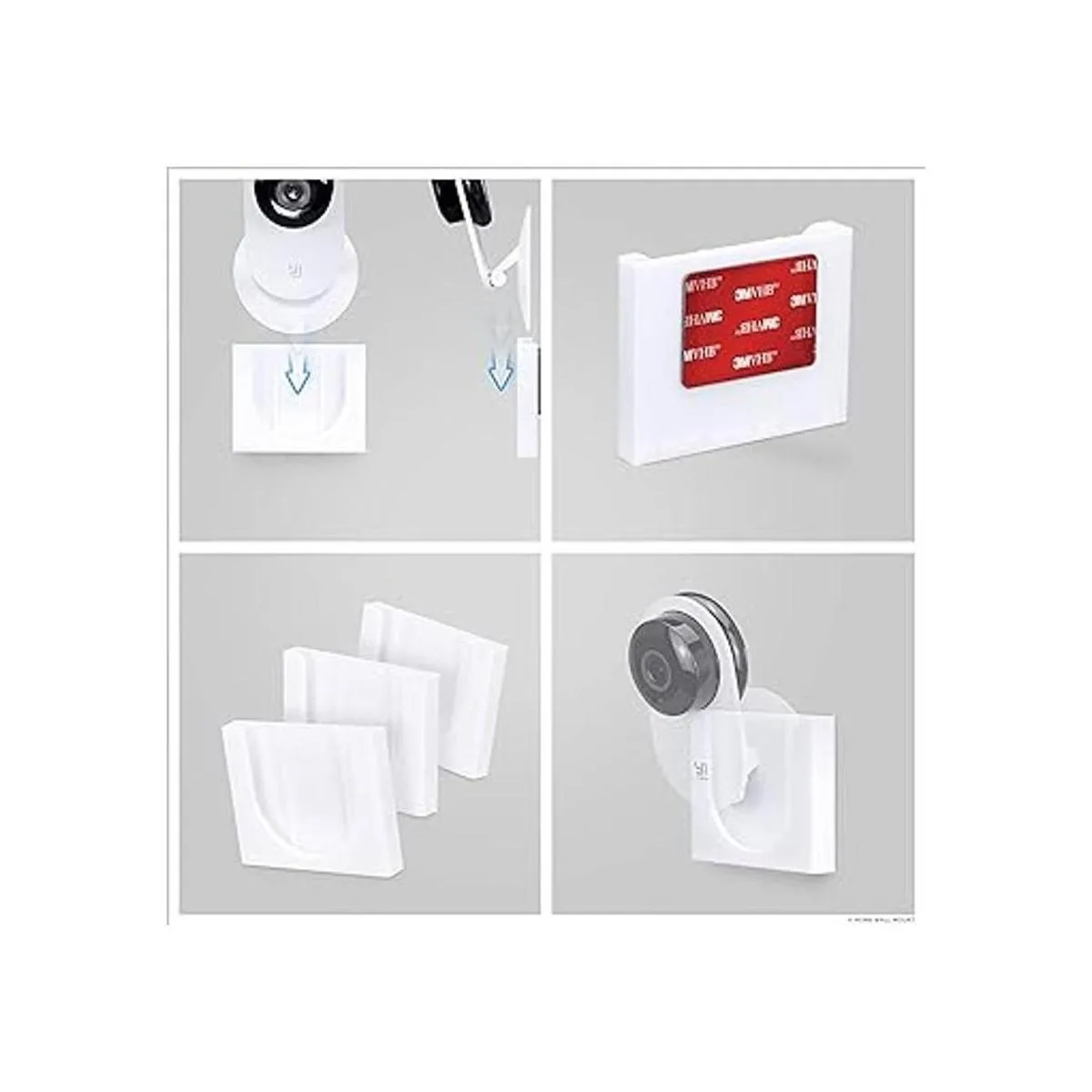 Brainwavz Soporte de pared para YI Home paquete de 3_5