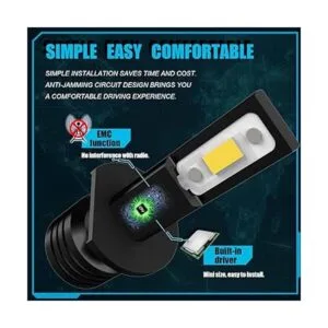 Kit de conversión de bombillas LED H1 antiniebla DRL para_5