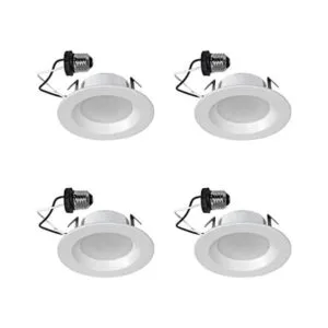 SYLVANIA Luz empotrada LED de 4 pulgadas con borde_1