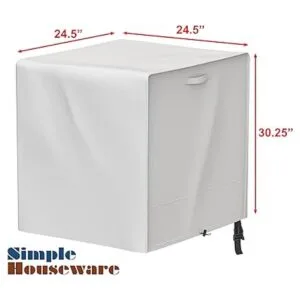 SimpleHouseware 24 Air Conditioner Cover for Outside Units_3