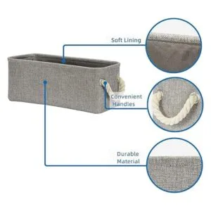 Temary Cestas de almacenamiento pequeñas para organizar_3