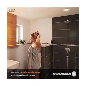 SYLVANIA Luz empotrada LED de 4 pulgadas con borde_5