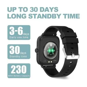 Choiknbo Reloj inteligente de 1.7 pulgadas con respuesta_5