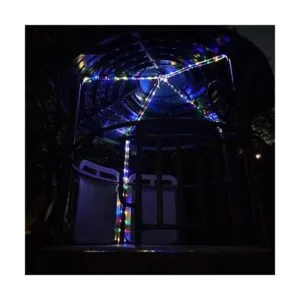 POTIVE Paquete de 2 luces solares de cuerda de 33 pies_4