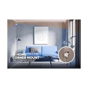 Brainwavz Soporte de pared esquinero para YI Home_7