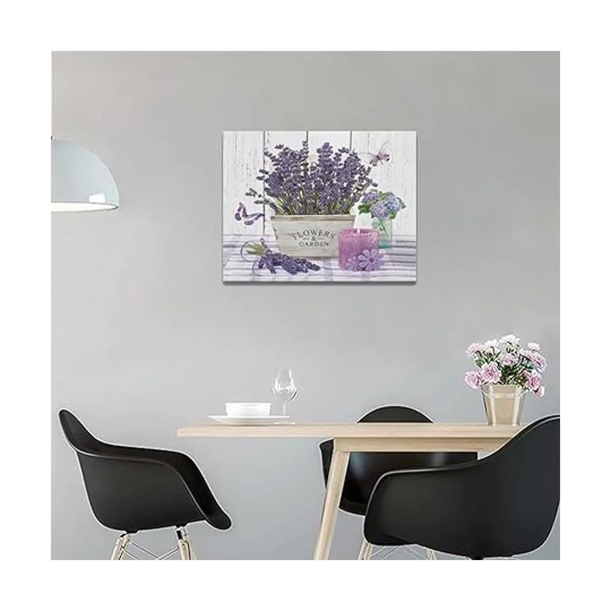 Lienzo de lavanda diseño de flores de lavanda diseño de_4