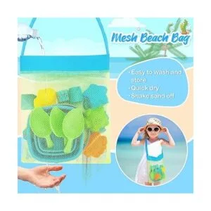 RACPNEL Cubos de playa plegables y juguetes de playa para_3