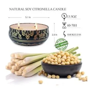 Paquete de 3 velas grandes de citronela para exteriores e_7