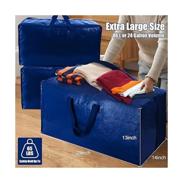 Cosy Family Paquete de 4 bolsas de mudanza extra grandes_7