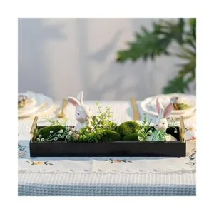 Hanobe Bandeja rectangular larga y estrecha bandejas_2