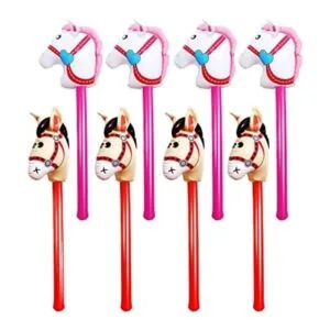 Yiphates 8 piezas de 40 pulgadas de caballo inflable de_1