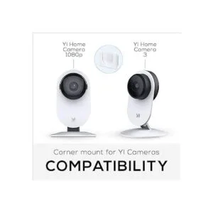 Brainwavz Soporte de pared esquinero para YI Home_6