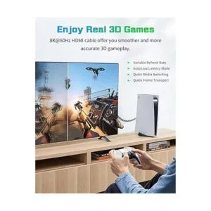 Duttek Cable HDMI en espiral 8K 48 Gbps en espiral HDMI_7