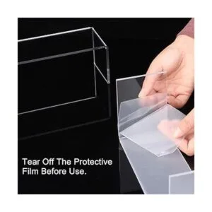 Elevadores de exhibición de acrílico estante rectangular_4