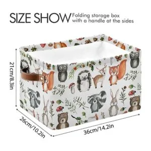 senya Cesta de almacenamiento plegable grande para_4