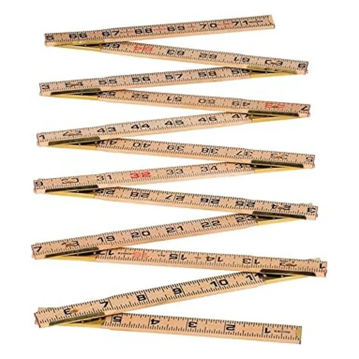 Klein Tools Regla plegable de madera lectura interior 9006_4