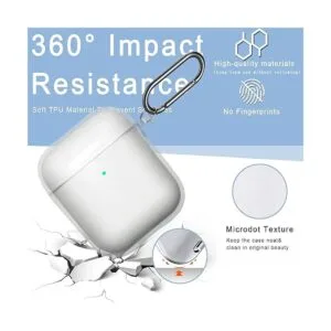 Juego de accesorios de funda transparente para AirPods 13_4