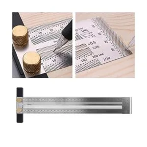 Marcado de precisión TRule de acero inoxidable tipo T_4