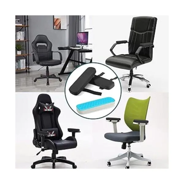 Fundas para reposabrazos de silla de oficina almohadillas_2