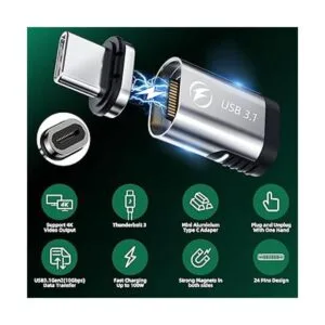 Adaptador magnético USB C paquete de 2 unidades_6