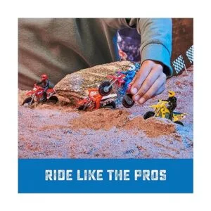 Supercross Auténtico paquete de 5 motocicletas fundidas a_4