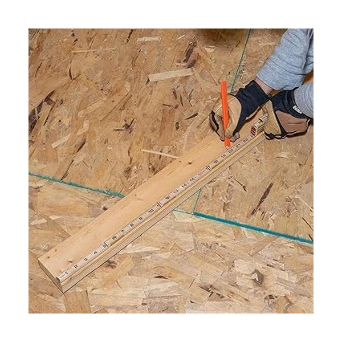 Klein Tools Regla plegable de madera lectura interior 9006_2